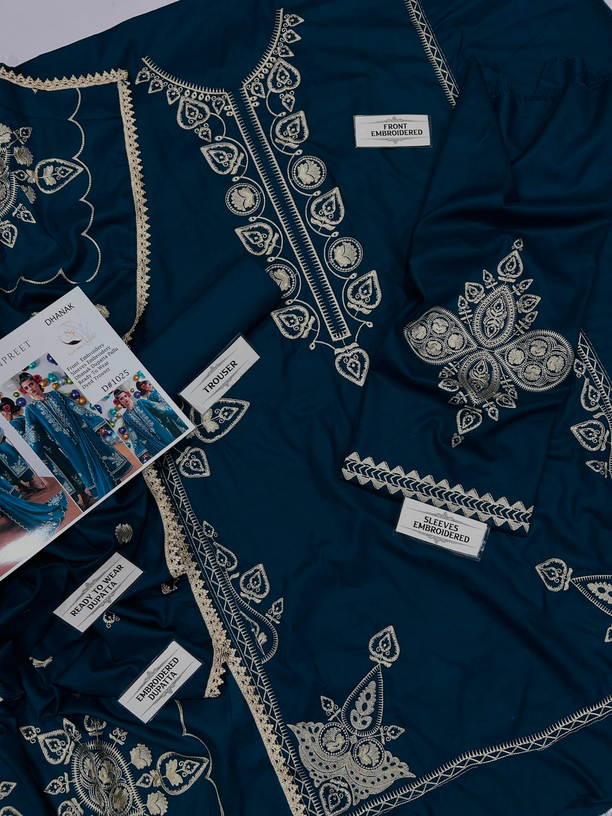 FULL HEAVY LUXURY THREAD EMBROIDERED&nbsp;